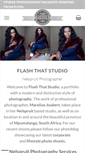 Mobile Screenshot of flashthatstudio.com